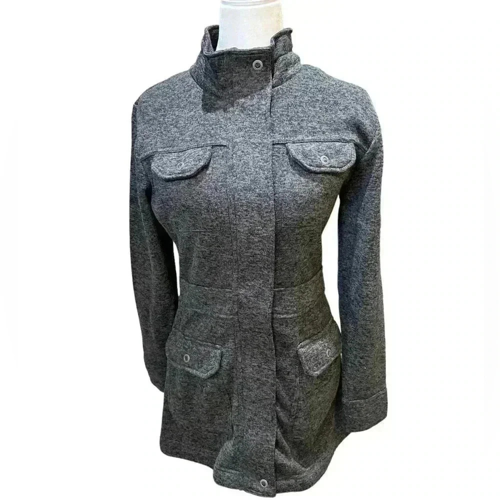 Mountain Khakis Women’s Old Faithful Coat Size S Dark Grey